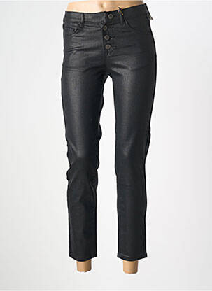 Pantalon 7/8 stretch taille normale noir LA PETITE ETOILE femme