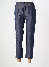 Jeans coupe slim tissage brut taille normale bleu LA PETITE ETOILE femme