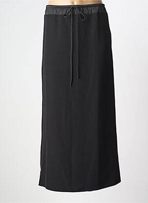 Jupe longue tissage crêpe noir ARTLOVE femme