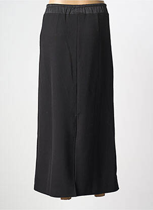 Jupe longue tissage crêpe noir ARTLOVE femme