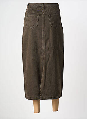 Jupe longue taille normale marron ARTLOVE femme