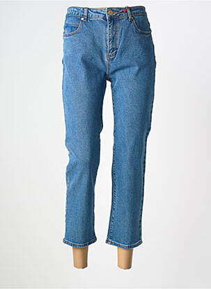 Jeans coupe slim tissage brut taille normale bleu LA PETITE ETOILE femme