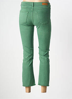 Pantalon 7/8 stretch taille normale vert NVY DENIM femme
