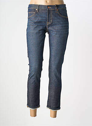 Jeans coupe slim tissage brut taille normale bleu NVY DENIM femme