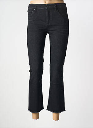 Pantalon 7/8 stretch taille normale noir NVY DENIM femme