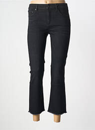 Pantalon 7/8 stretch taille normale noir NVY DENIM femme