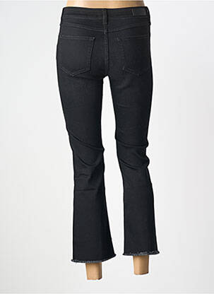 Pantalon 7/8 stretch taille normale noir NVY DENIM femme