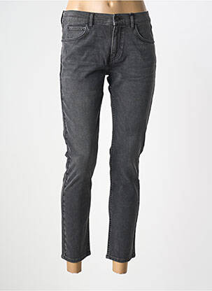 Jeans coupe slim tissage brut taille normale gris NVY DENIM femme