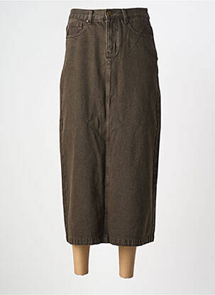 Jupe longue marron ARTLOVE femme