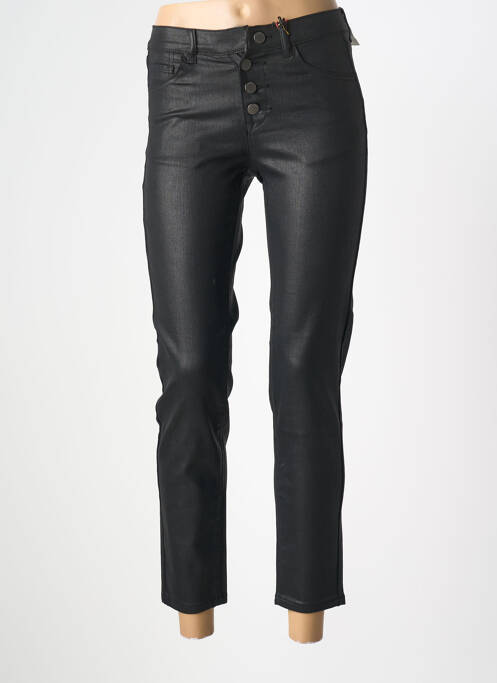 Pantalon 7/8 stretch taille normale noir LA PETITE ETOILE femme