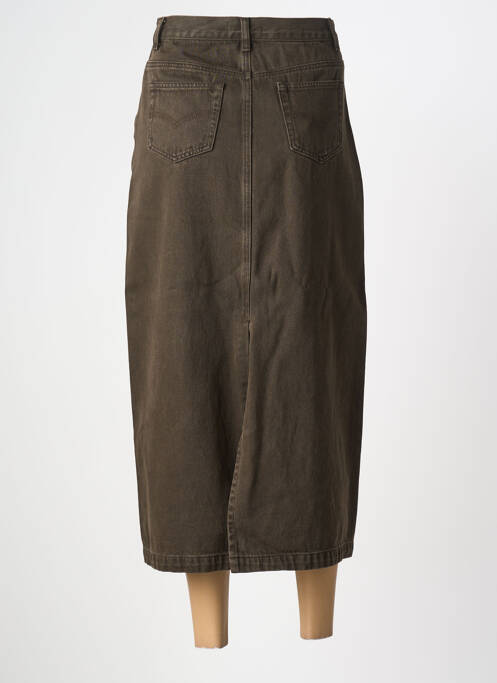 Jupe longue taille normale marron ARTLOVE femme