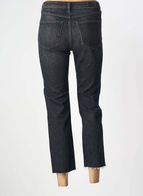 Jeans coupe slim tissage brut taille normale noir NVY DENIM femme