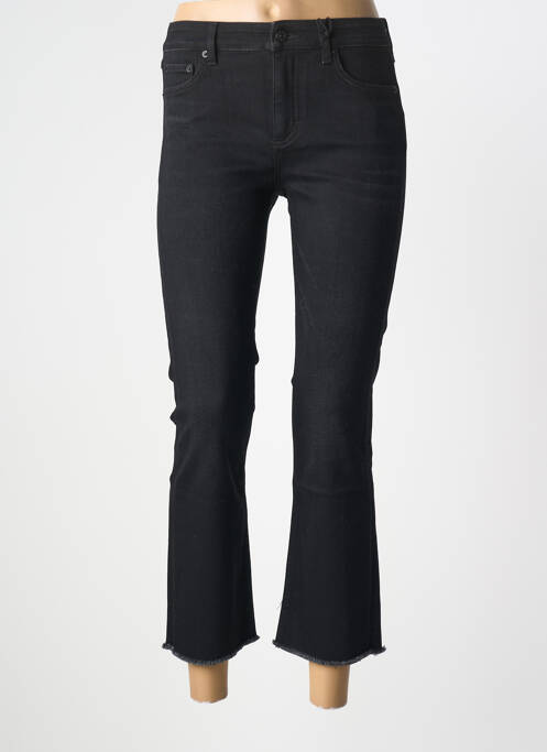 Pantalon 7/8 stretch taille normale noir NVY DENIM femme