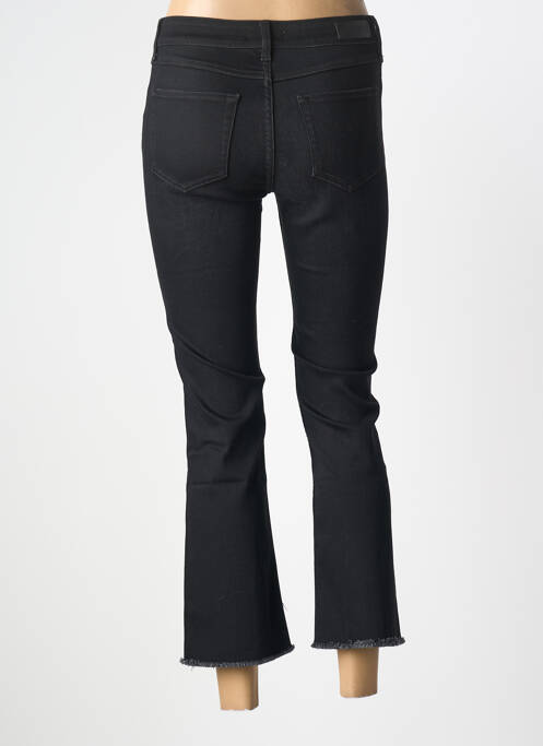 Pantalon 7/8 stretch taille normale noir NVY DENIM femme
