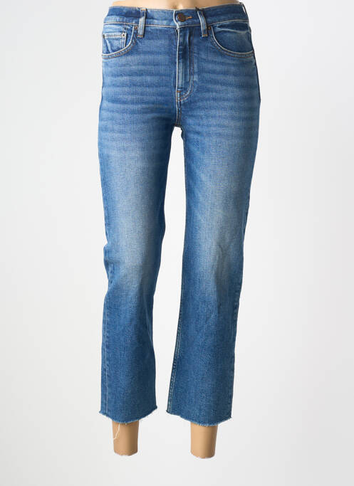 Jeans coupe droite taille normale taille normale bleu NVY DENIM femme