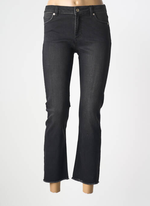 Jeans coupe slim taille normale taille normale noir NVY DENIM femme