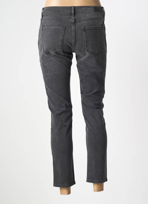 Jeans coupe slim tissage brut taille normale gris NVY DENIM femme