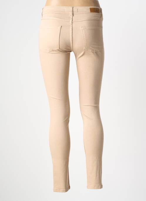 Pantalon slim beige NVY DENIM femme