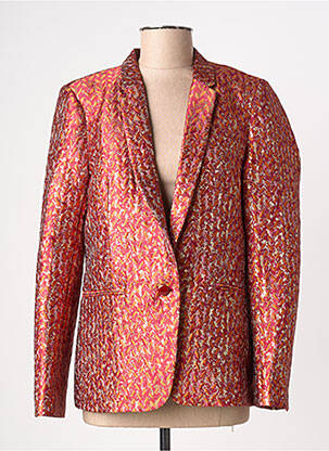 Blazer poches rouge LA PETITE ETOILE femme