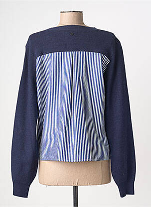 Gilet manches longues stretch bleu NUMPH femme