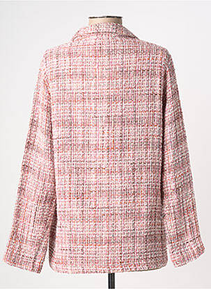 Veste casual coupe droite rose LA PETITE ETOILE femme