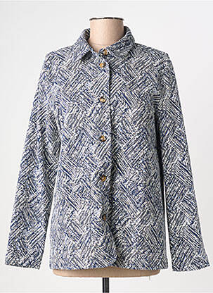 Veste casual finition intérieure doublée bleu LA PETITE ETOILE femme
