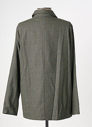Veste casual coupe droite vert LA PETITE ETOILE femme