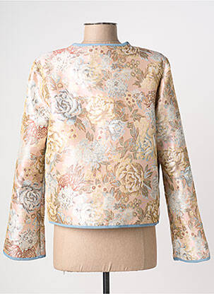Veste casual col rond rose NUMPH femme