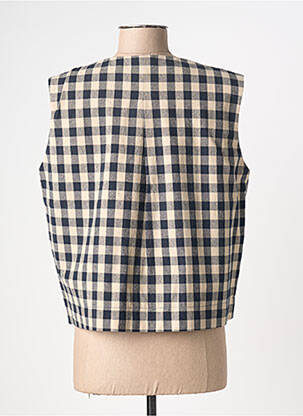 Veste casual col rond beige NUMPH femme