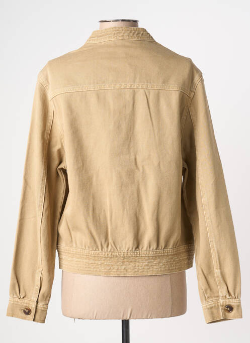 Veste casual col rond beige ARTLOVE femme