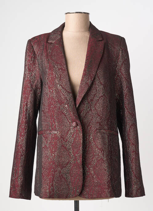 Blazer rouge LA PETITE ETOILE femme