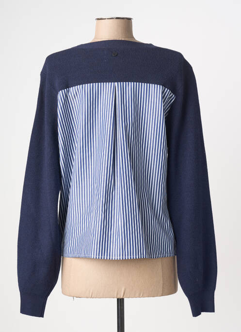 Gilet manches longues bleu NUMPH femme