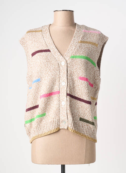 Gilet sans manche beige NUMPH femme