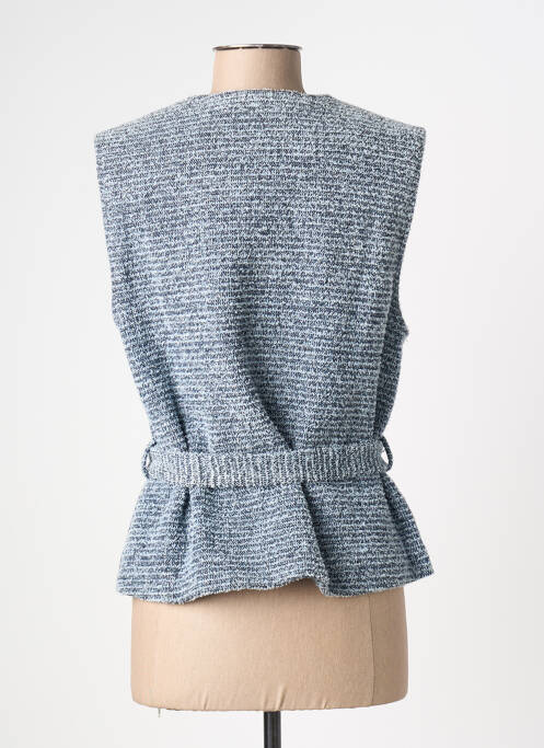 Gilet sans manche bleu LA PETITE ETOILE femme