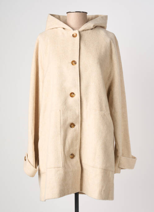 Manteau long beige LA PETITE ETOILE femme