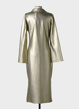 Robe longue manches longues manches longues or NUMPH femme