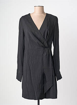 Robe courte manches longues manches longues noir ARTLOVE femme