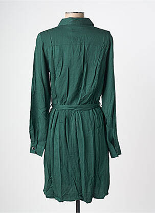 Robe mi-longue manches longues manches longues vert LA PETITE ETOILE femme