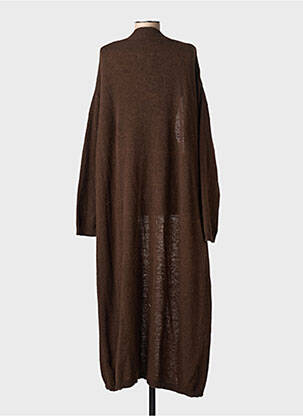 Gilet manches longues stretch marron ARTLOVE femme
