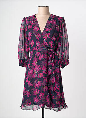 Robe courte violet LA PETITE ETOILE femme