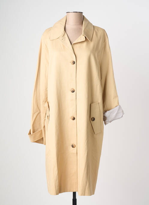 Trench finition intérieure doublée sans capuche beige LA PETITE ETOILE femme