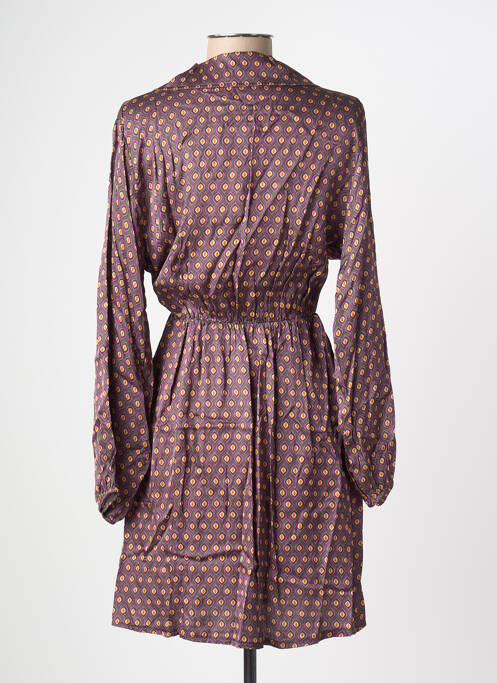 Robe courte violet LA PETITE ETOILE femme