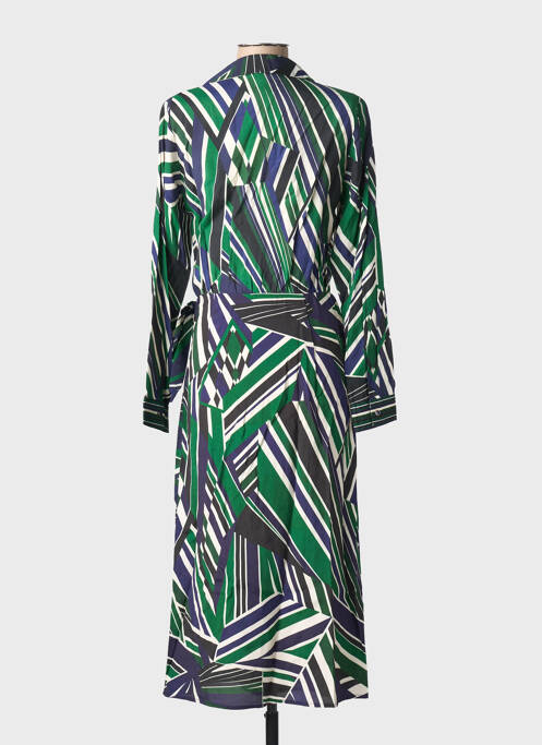 Robe mi-longue bleu LA PETITE ETOILE femme