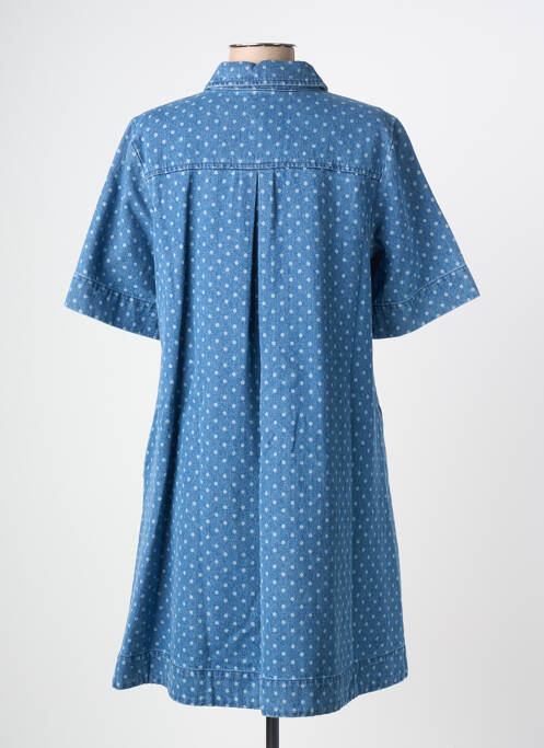 Robe mi-longue bleu NUMPH femme