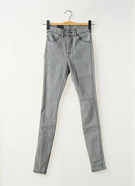 Jeans coupe slim stretch taille normale gris DR DENIM femme
