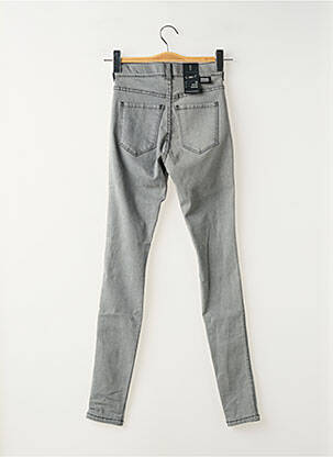 Jeans coupe slim stretch taille normale gris DR DENIM femme