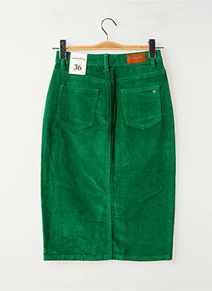 Jupe mi-longue taille normale vert LA PETITE ETOILE femme