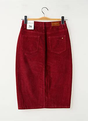 Jupe mi-longue taille normale rouge LA PETITE ETOILE femme