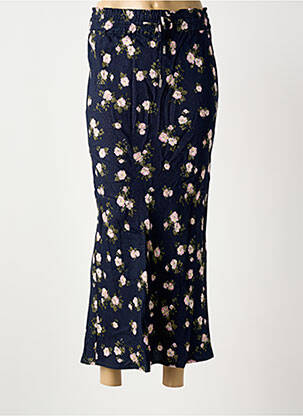 Jupe longue taille normale bleu NUMPH femme