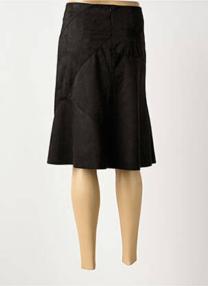 Jupe mi-longue taille normale noir ARTLOVE femme